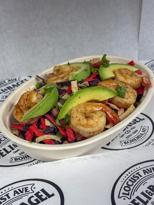 Shrimp Power Bowl.