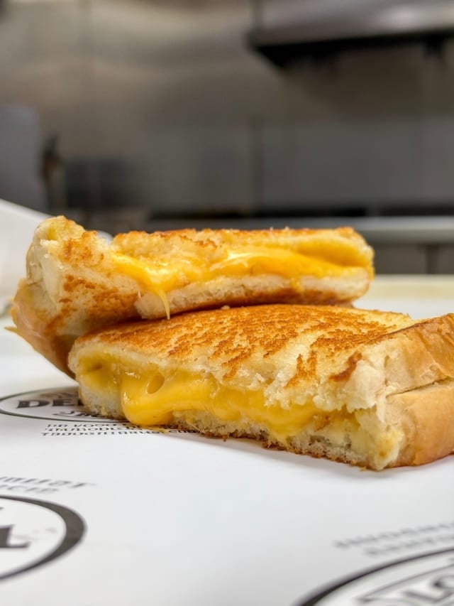 Grilled cheese.