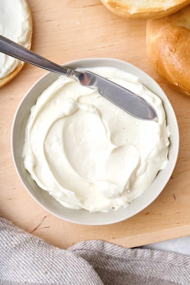 Regular cream cheese.
