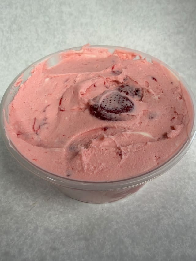 Strawberry cream cheese.
