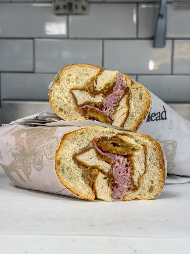 Chicken Cordon Bleu.