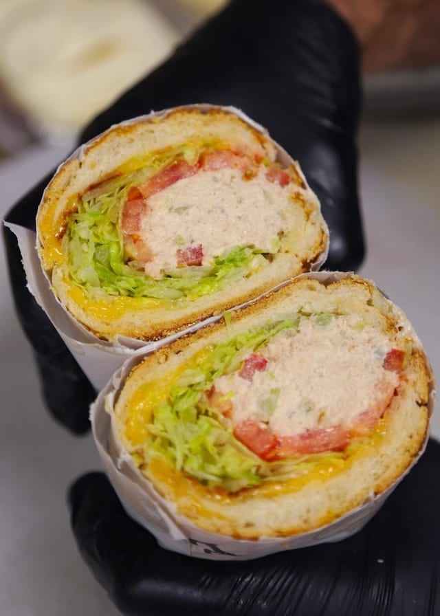 Tuna melt.