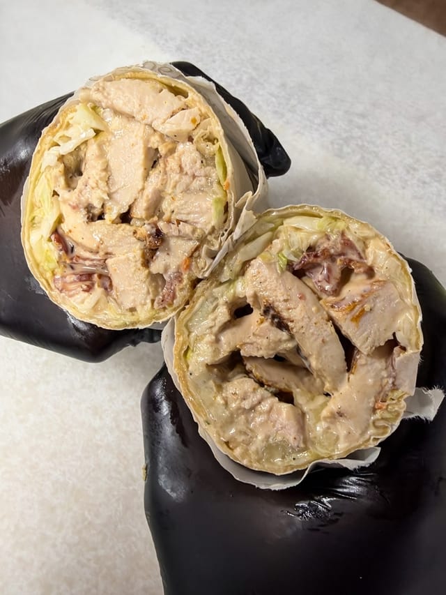 Chicken Reuben.