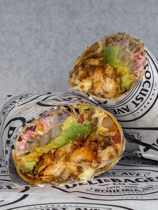 The loaded buffalo wrap.