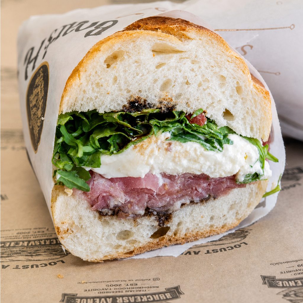 The Burrata hero.
