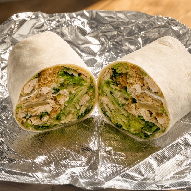 Chicken Caesar Wrap.