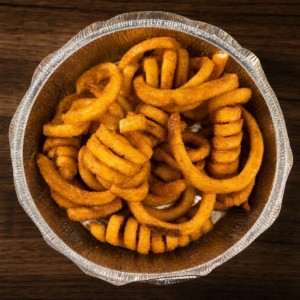 Waffle fries.