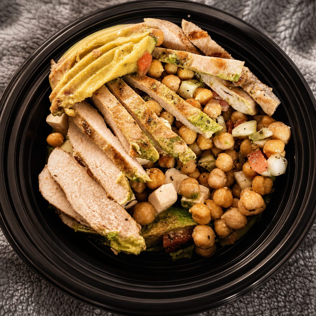 121. Chickpea Salad.